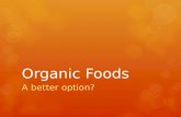 Organic foods powerpoint