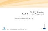 5 fines cluster task forces progress