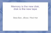 Memory is the new disk, disk is the new tape, Bela Ban (JBoss by RedHat)