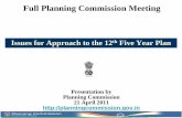 Approach Paper to 12th Five Year Plan
