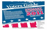 2011 Voters Guide: Northampton 2011