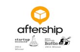 AfterShip - Tips to Win Startup Weekend