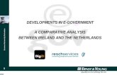 Developments in e-Government: A comparative analysis between Ireland and The Netherlands