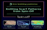 3 Free Scarf Knitting Patterns