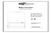 Mynute 10e 14e 20e Installation and Servicing Instructions