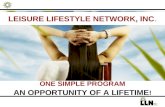 Leisure Lifestyle Network, Inc