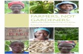 Farmers, not gardeners: Urban and peri-urban agriculture in La, Accra