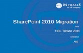 Sharepoint 2013 migration from sdl tridion 2011