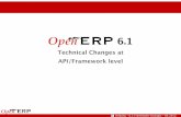 OpenERP 6.1 Framework Changes