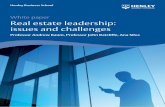 Real Estate Leadership Issues 2011 - Henley Business School