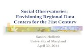 APLIC 2014 - Social Observatories Coordinating Network