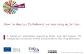 How to design Collaborative learning activities