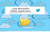 Twitter - brand solutions manager application - Luke Marshall