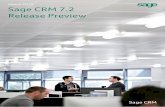 Sage CRM 7.2 : Enhancing Productivity. Enabling Success!
