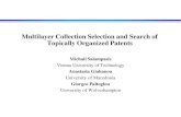 Multilayer Collection Selection and Search of Topically Organized Patents