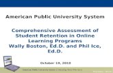 Comprehensive Assessment of Student Retention in Online Learning