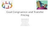 Goal congruence and transfer pricing