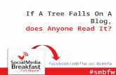 Social Media Breakfast Fort Wayne: If A Blog Falls On a Tree