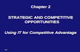 Strategic And Competitive Opportunities