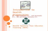 (HEPE) Introduction To Health Disparities 1