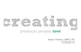 Creating Products People Love