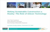 Sustainable Construction   Role Of Silicon Technology