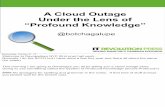 A Cloud Outage Under the Lens of  “Profound Knowledge”