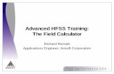 HFSS Vector Field Calculations