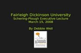 Schering-Plough Executive Lecture