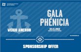 Gala Phenicia 2012 - Sponsorship Offer