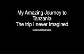My Amazing Journey to Tanzania