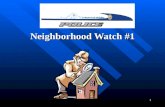 CH Neighborhood Watch Training #2