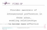 What is Firo-B?