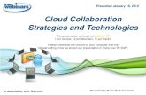AIIM Cloud Collaboration Presentation Jan. 2012
