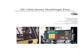 Forklift weighing scales, SP1000-skid weigh-plus-installation-calibration