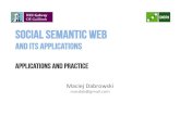 Applications of the Social Semantic Web