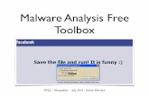 Malware Analysis Using Free Software