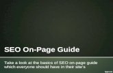 Seo On-Page Guide