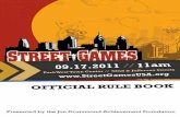 Street Games USA Rules Book