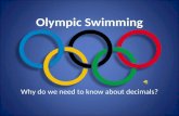 Olympic Swimming Decimals