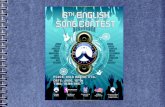 6th english song contest photo album