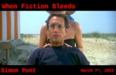 When Fiction Bleeds (2013) Simon Pont