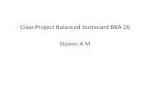 BBA26 Balanced Scorecard Classproject by Steven Aristo Malonda