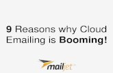9 Reasons why Cloud Emailing is Booming