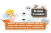Eventos Red Social - Sclipo Campus Online