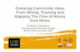 Enduring Community Value: Tracking and mapping the flow of money from mines