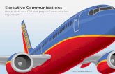 Chris Mainz Southwest Airlines Executive Comms
