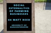 Social Externalities of Farming Businesses