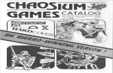 Chaosium Games Catalog Fall 1982