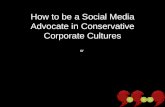 How to be a Social Media Advocate